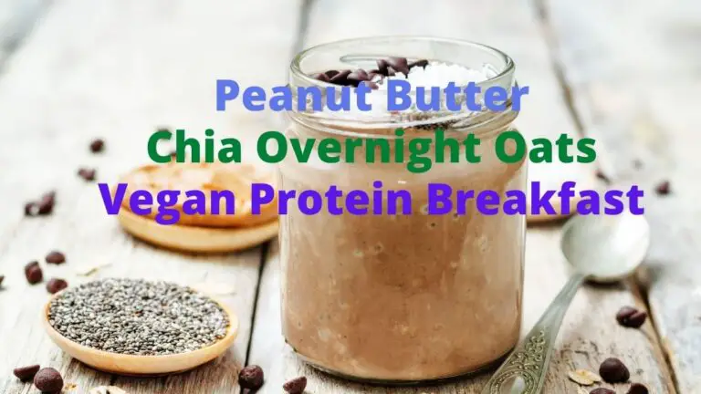 peanut butter chia overnight oats