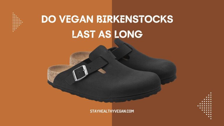 Do Vegan Birkenstocks Last As Long