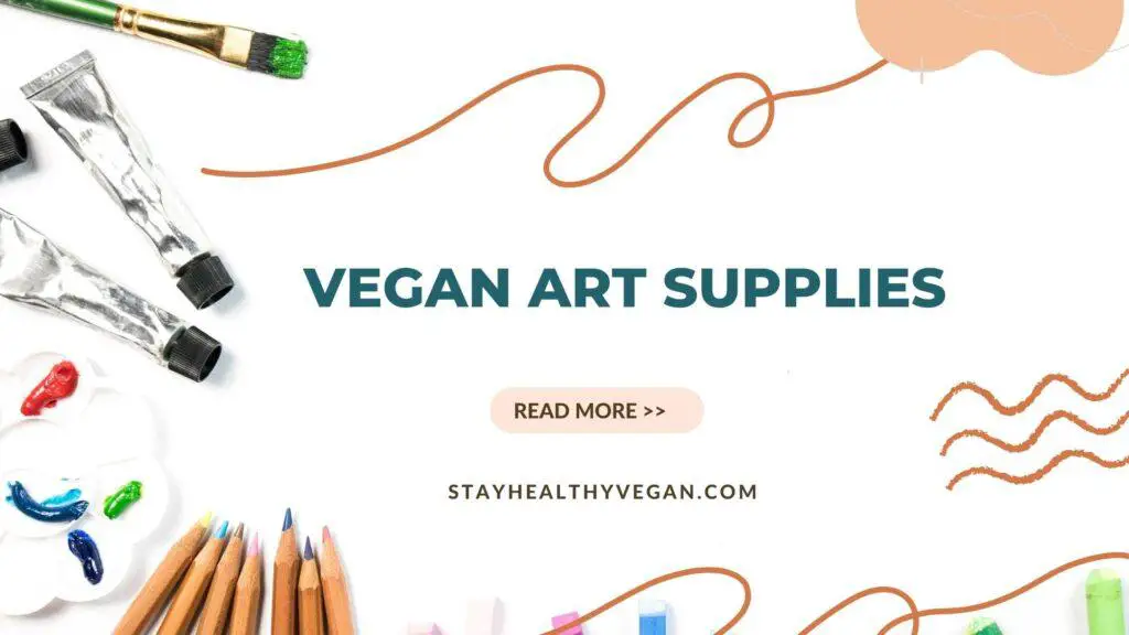 Vegan Art Supplies
