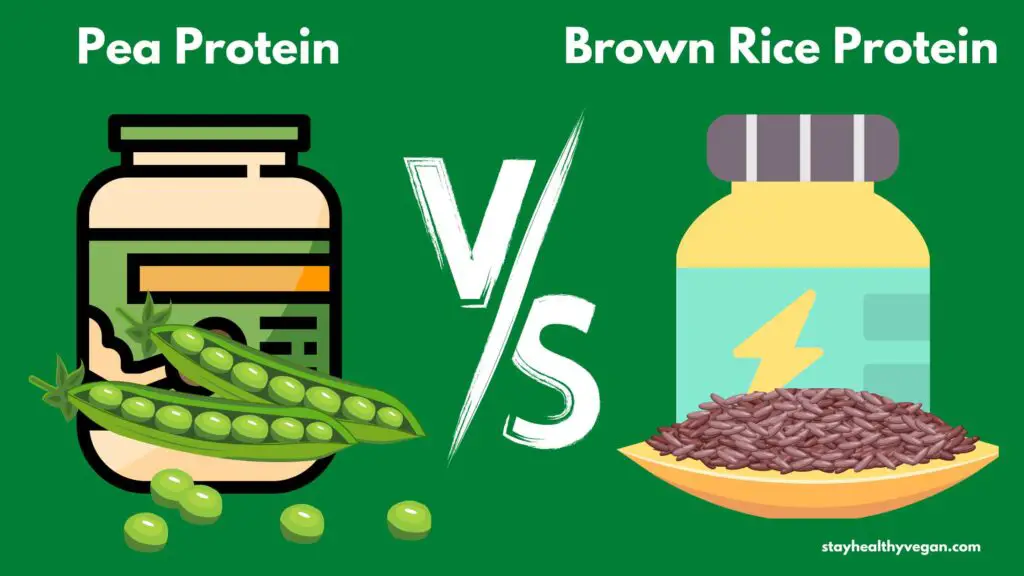 Brown Rice Protein vs Pea Protein