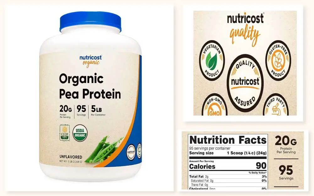 Nutricost-Organic-Pea-Protein-Isolate-Powder