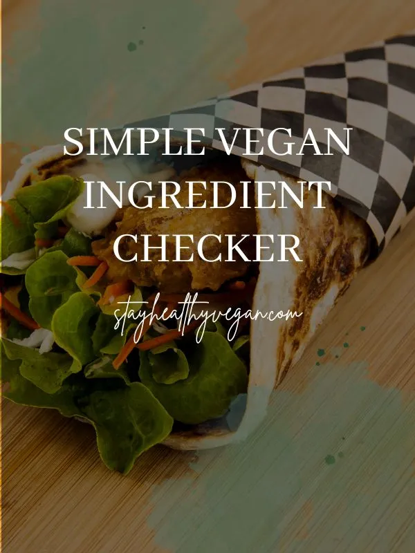 is it vegan Vegan Ingredient Checker
