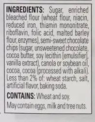 Ghirardelli brownie mix ingredients:
