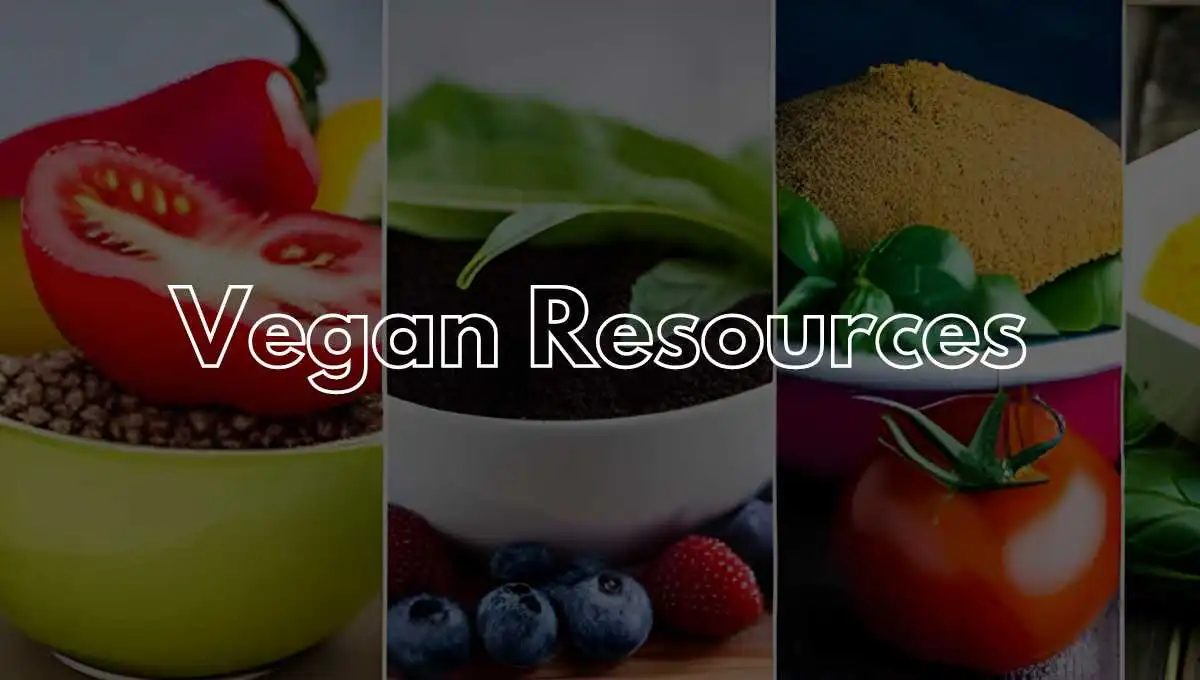Vegan Resources FAQ Product Information Update