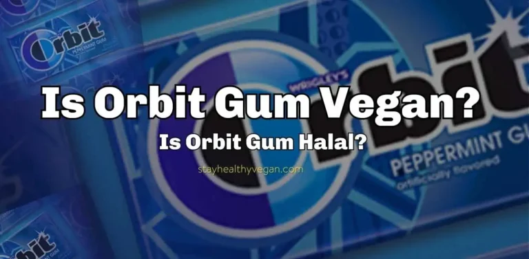 Is Orbit Gum Vegan