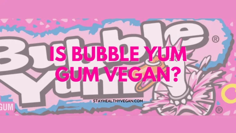 Is Bubble Yum Gum Vegan