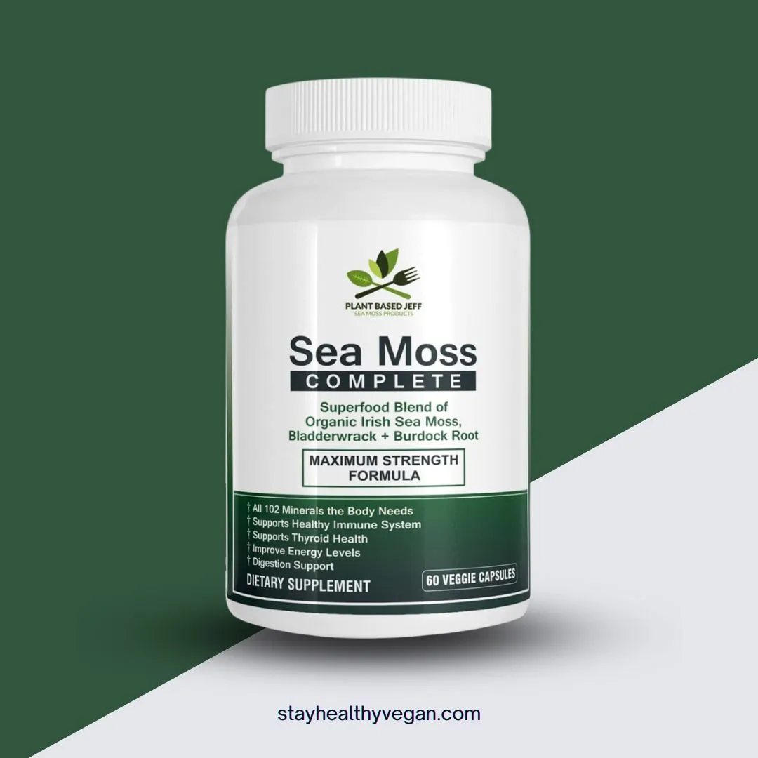 Plant Based Jeff Wildcrafted Sea Moss Capsules