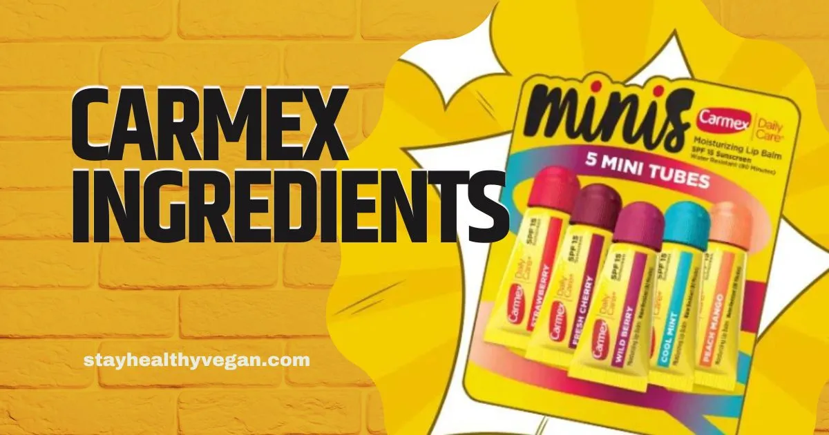 carmex ingredients