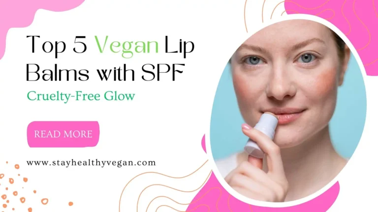 vegan lip balm with spf